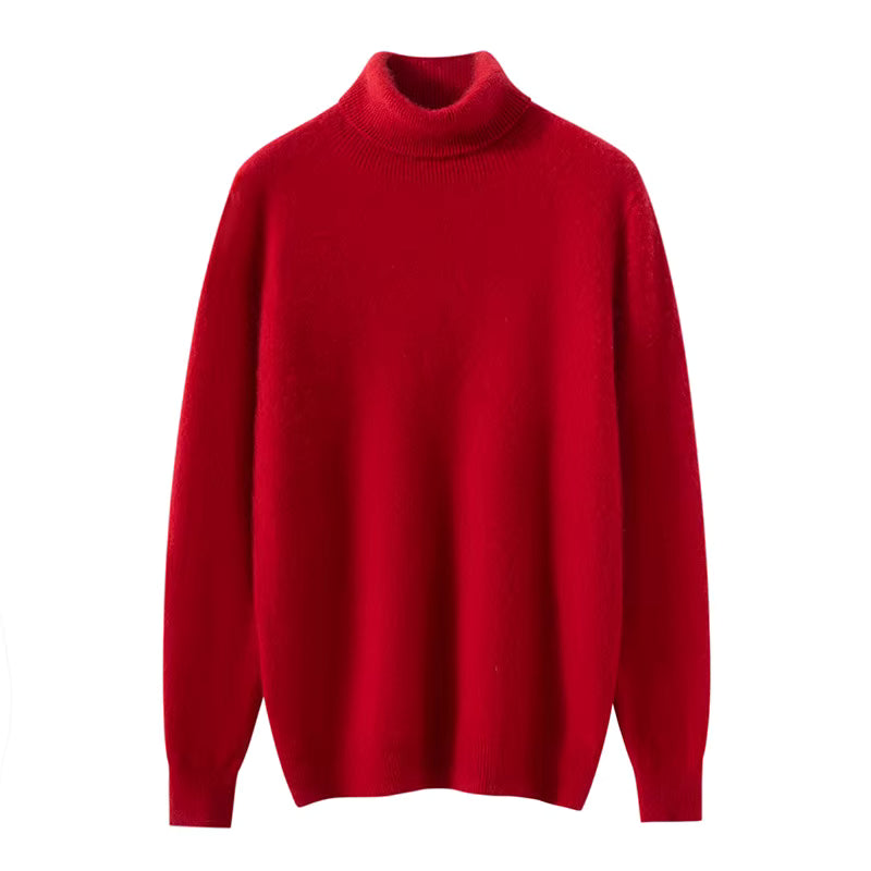 Wełniany golf damski