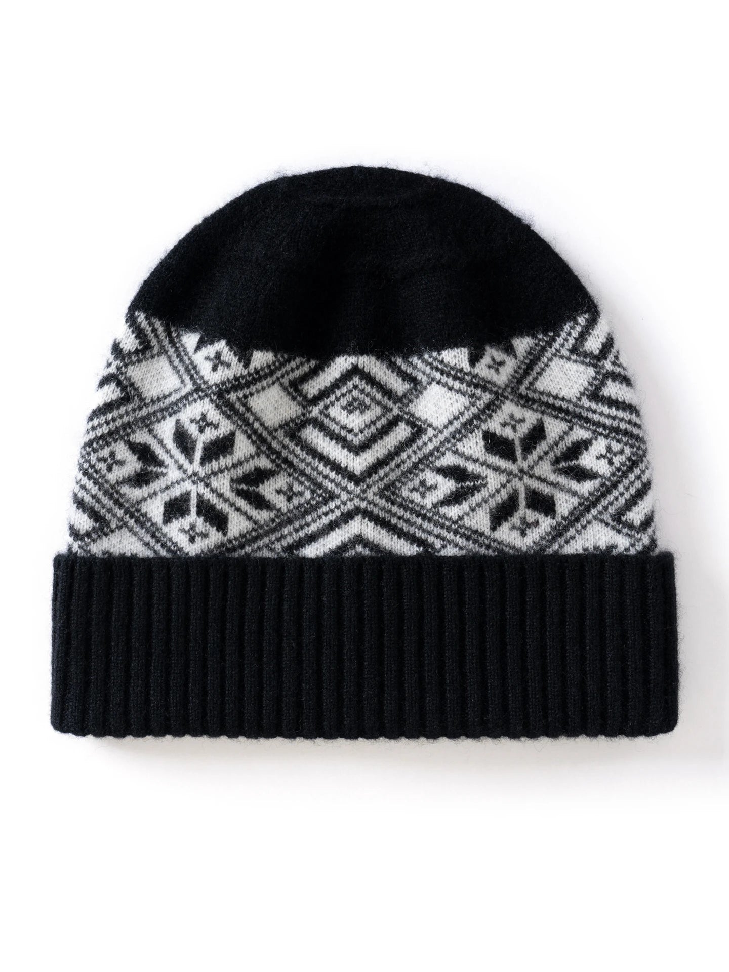 Kaszmirowa zimowa czapka unisex