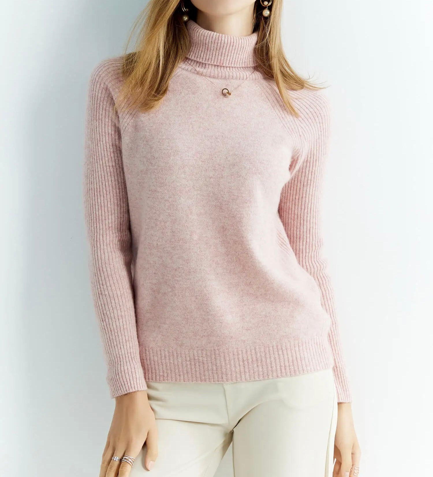 Wełniany damski golf Elena