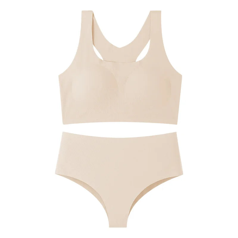 Komplet bielizny bezszwowej top i figi