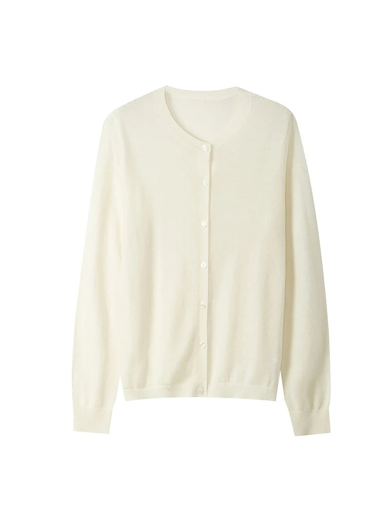 Wełniany kardigan 100% wełny