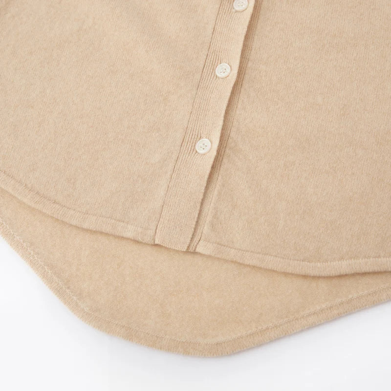 Damska wełniana koszula z kieszonką