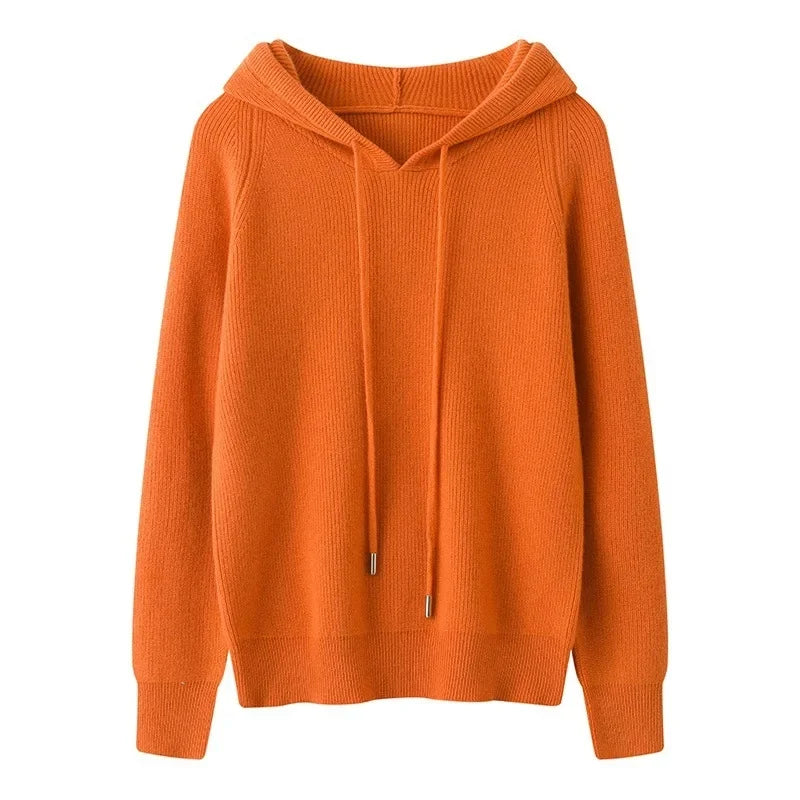 Bluza z kapturem 100% wełny