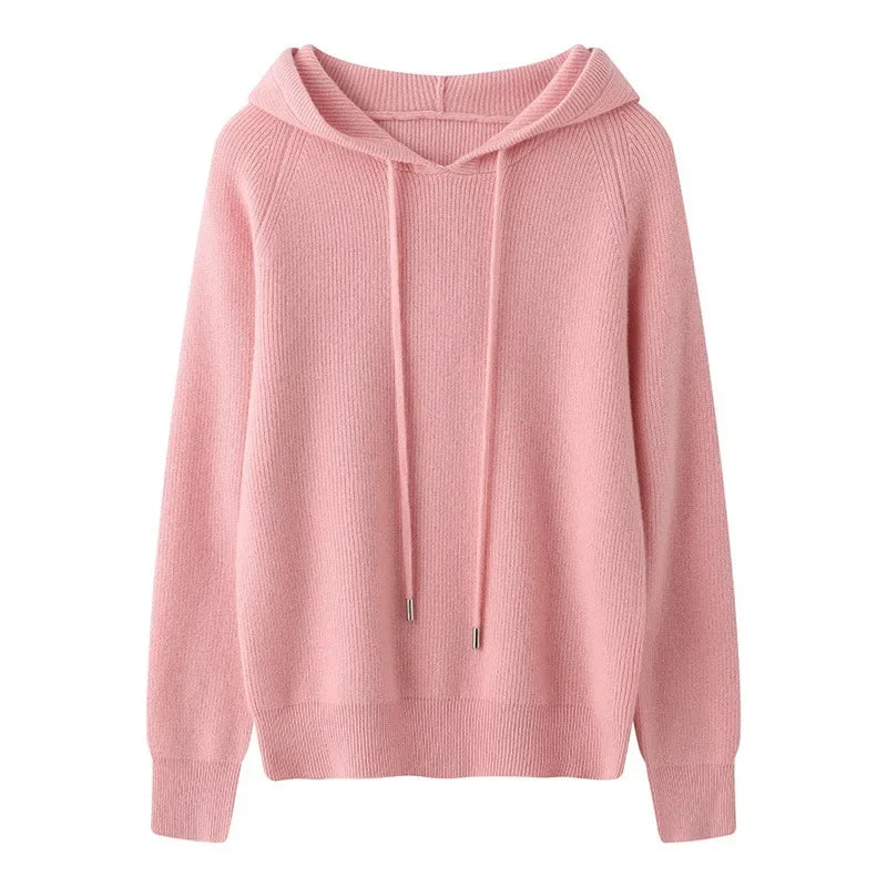 Bluza z kapturem 100% wełny