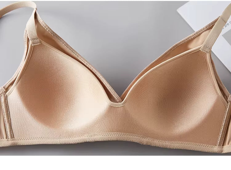 Jedwabny satynowy biustonosz