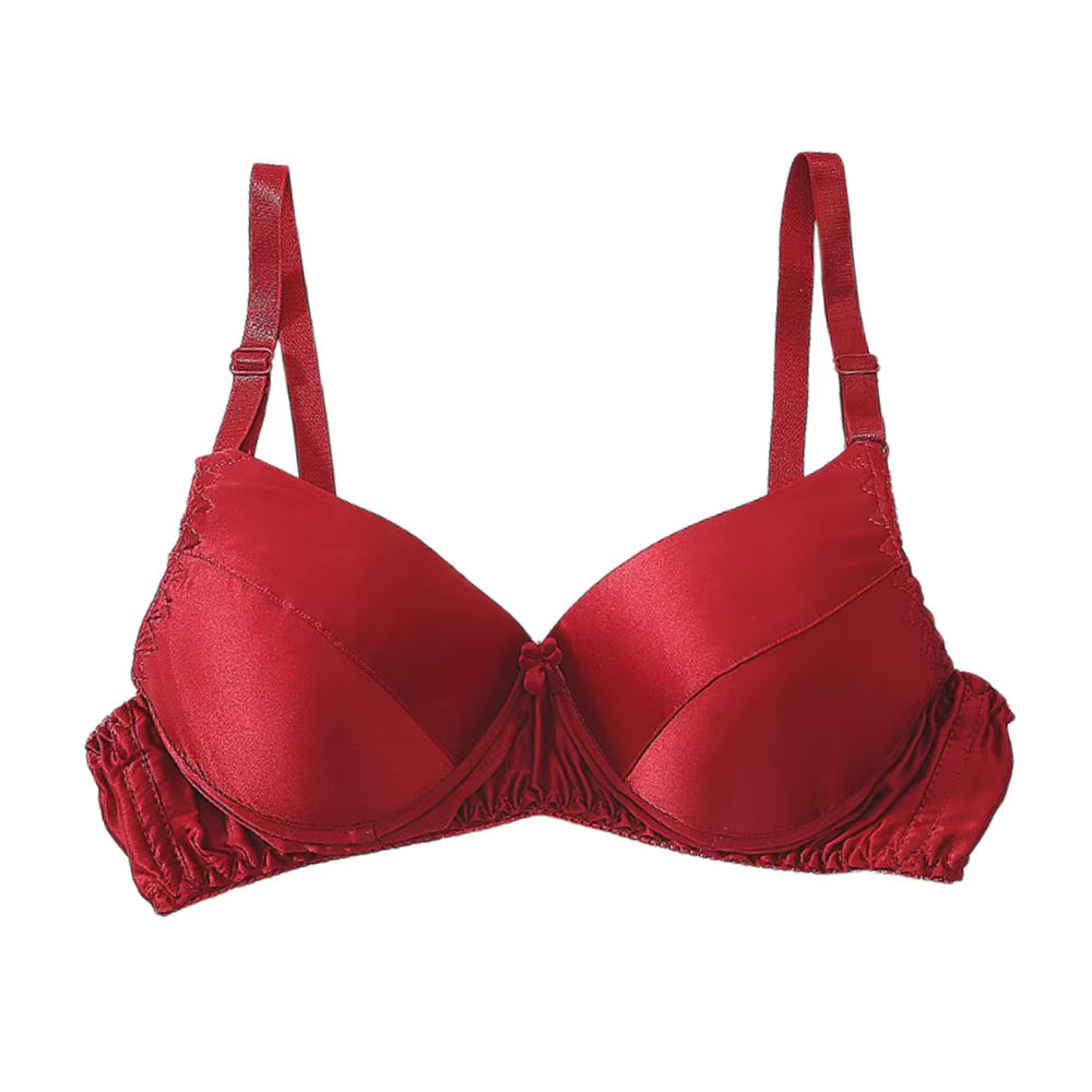 Lekki jedwabny biustonosz