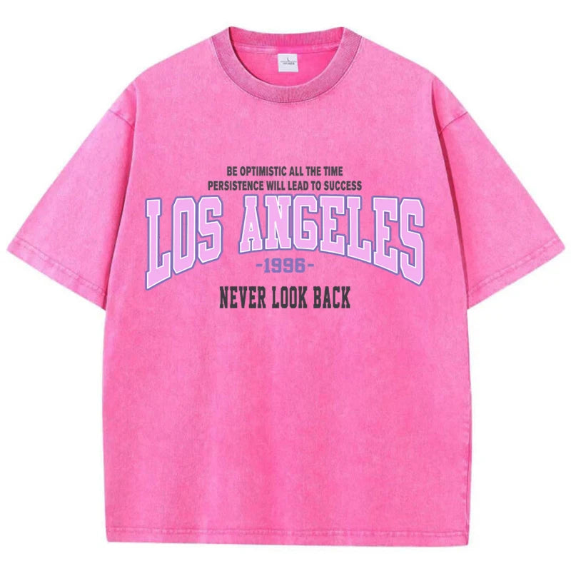 Bawełniany T-shirt Los Angeles
