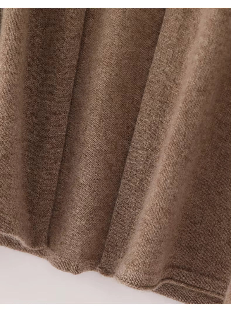 Wełniane ponczo 100% wełny