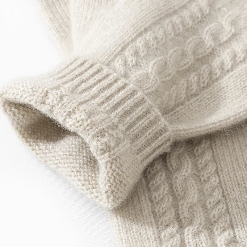 Ciepłe rękawiczki z kaszmiru