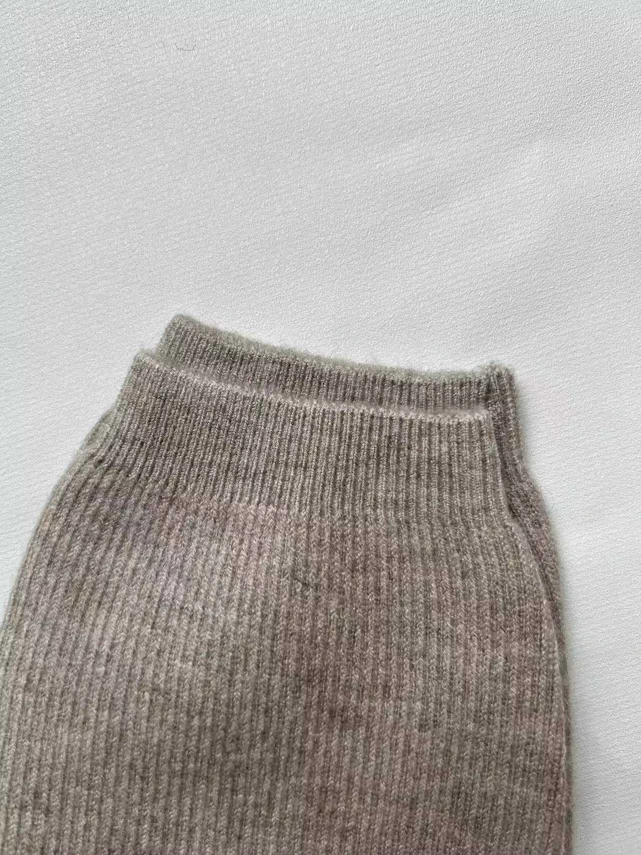 Wełniane termiczne legginsy