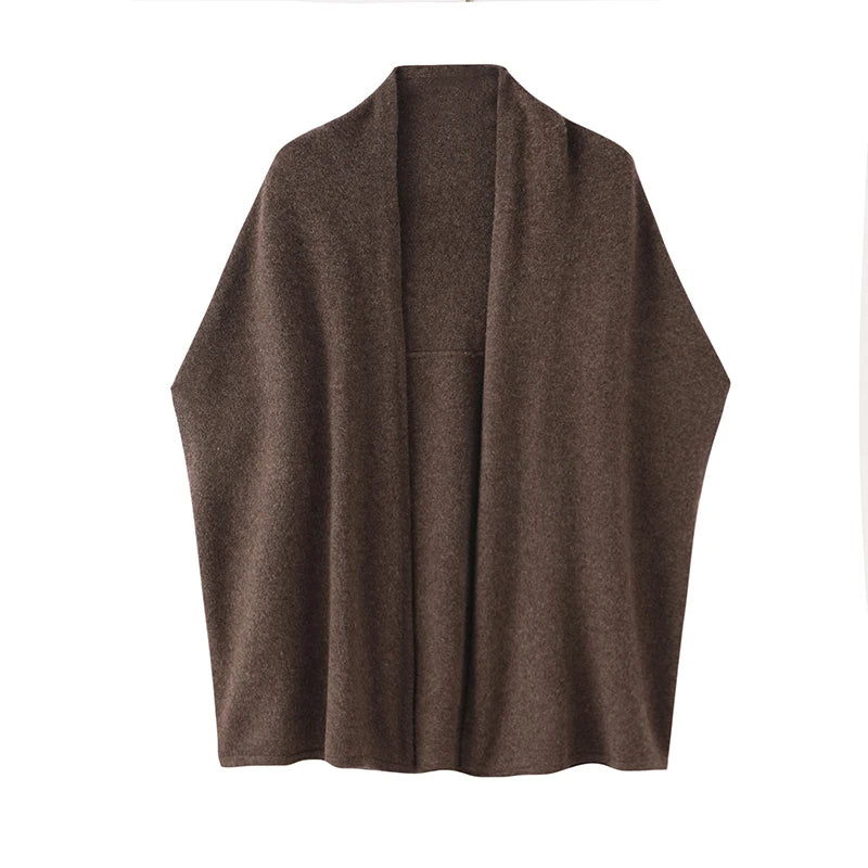 Wełniane ponczo 100% wełny