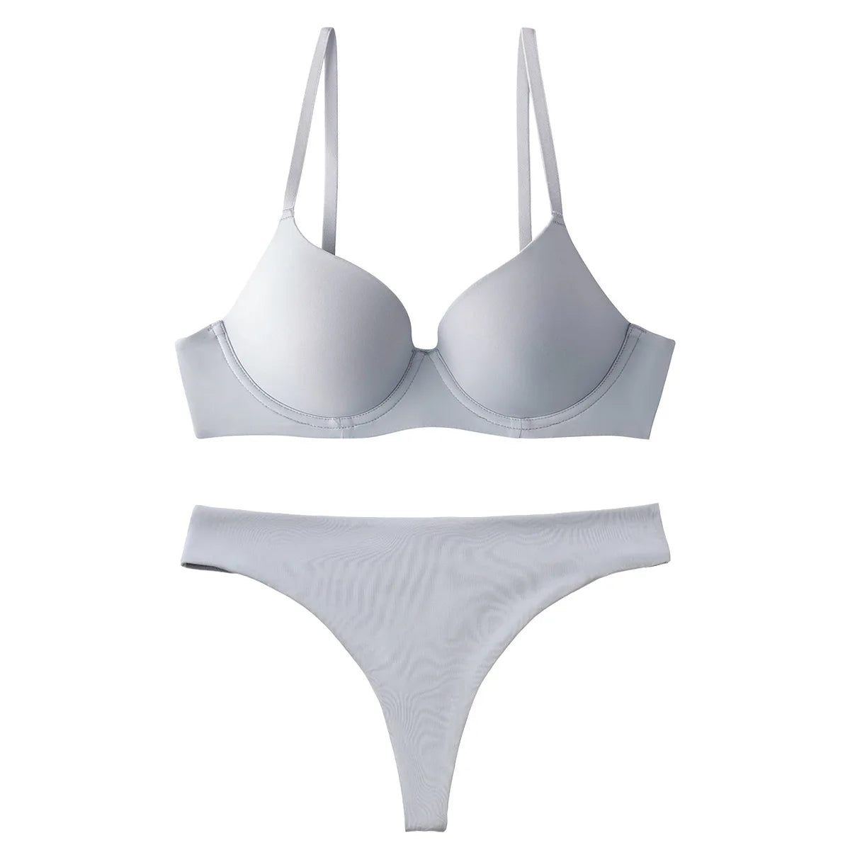 Bezszwowy gładki zestaw bielizny