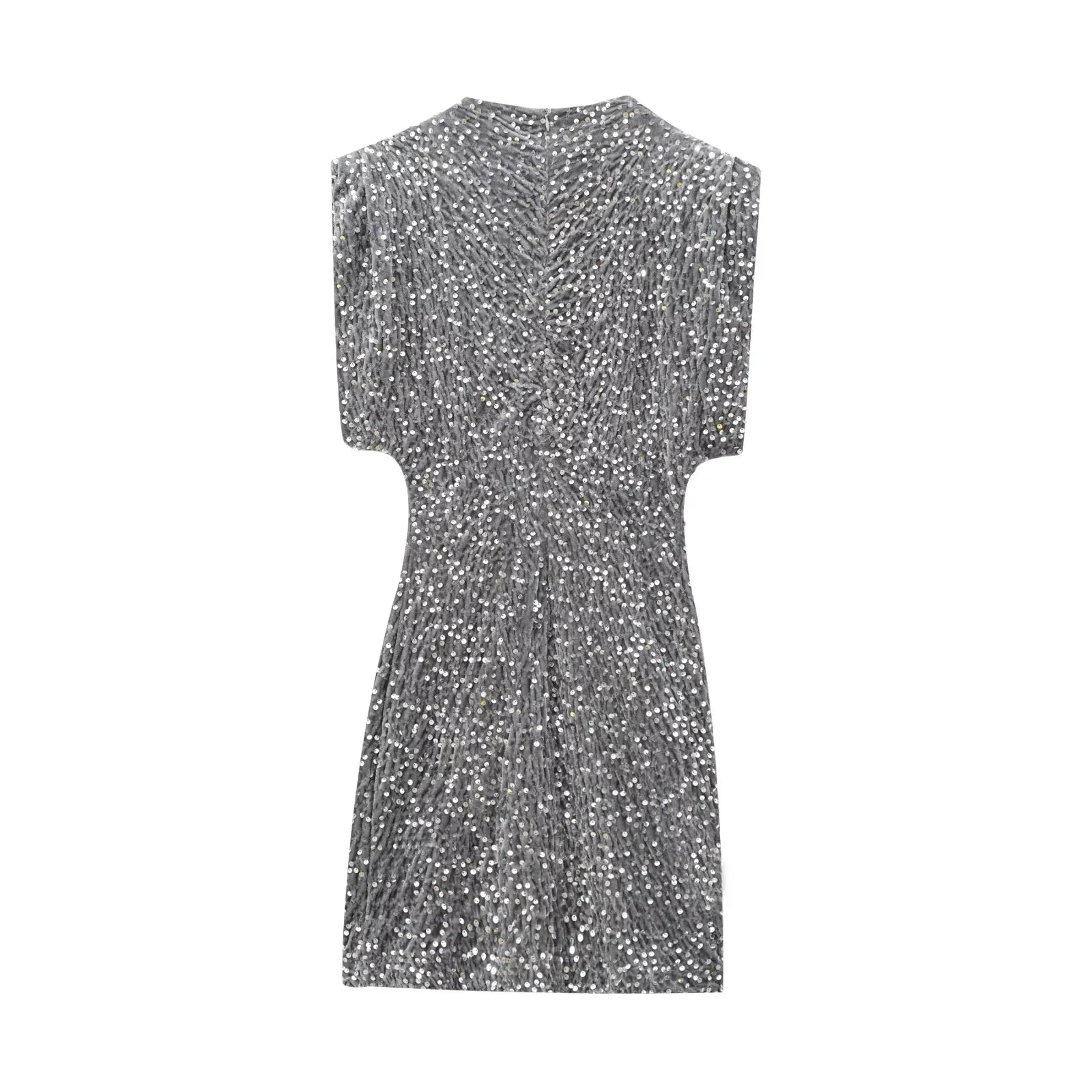 Cekinowa sukienka mini