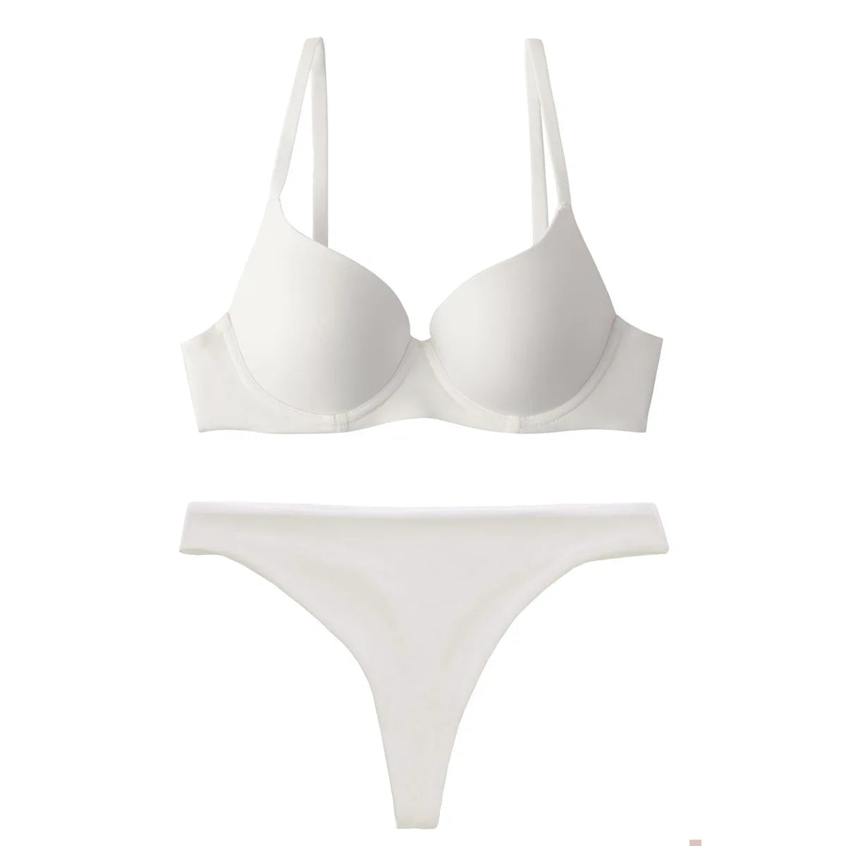 Bezszwowy gładki zestaw bielizny