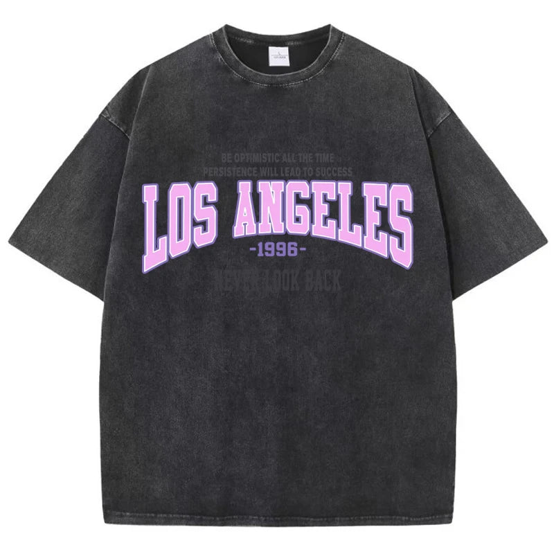 Bawełniany T-shirt Los Angeles