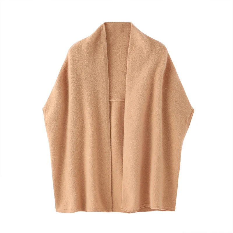 Wełniane ponczo 100% wełny