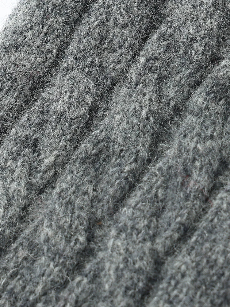 Wełniane mitenki rękawiczki bez palców