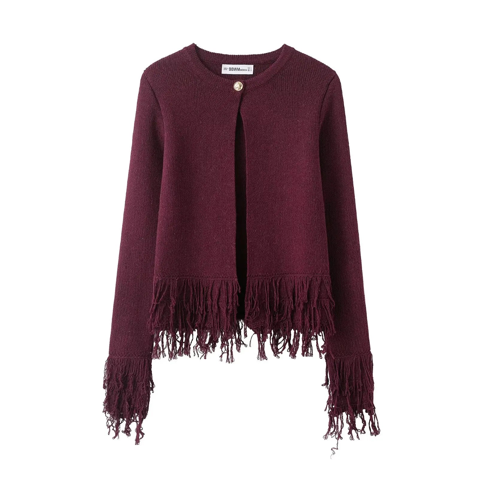 Sweter z frędzlami Vera