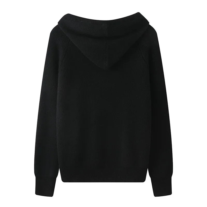 Bluza z kapturem 100% wełny