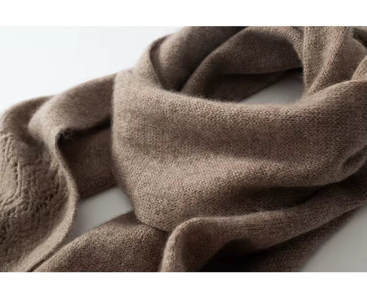 Lekki kaszmirowy szalik