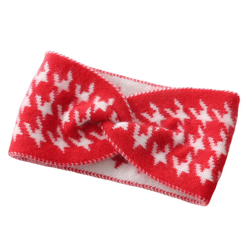 Kaszmirowa opaska na głowę