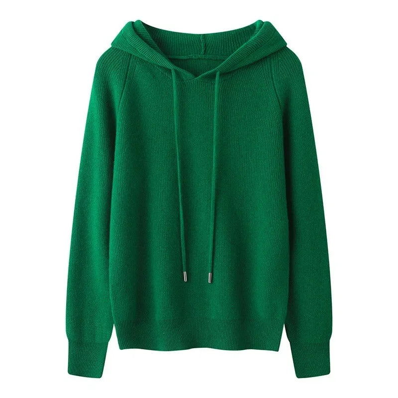 Bluza z kapturem 100% wełny