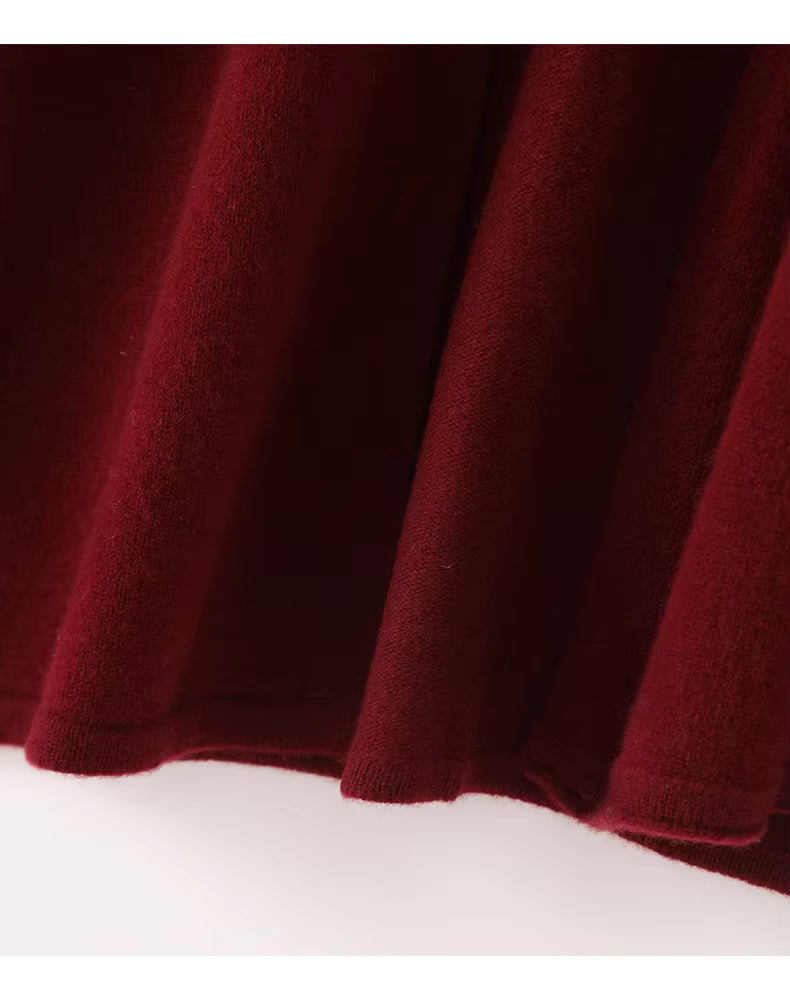 Wełniane ponczo 100% wełny